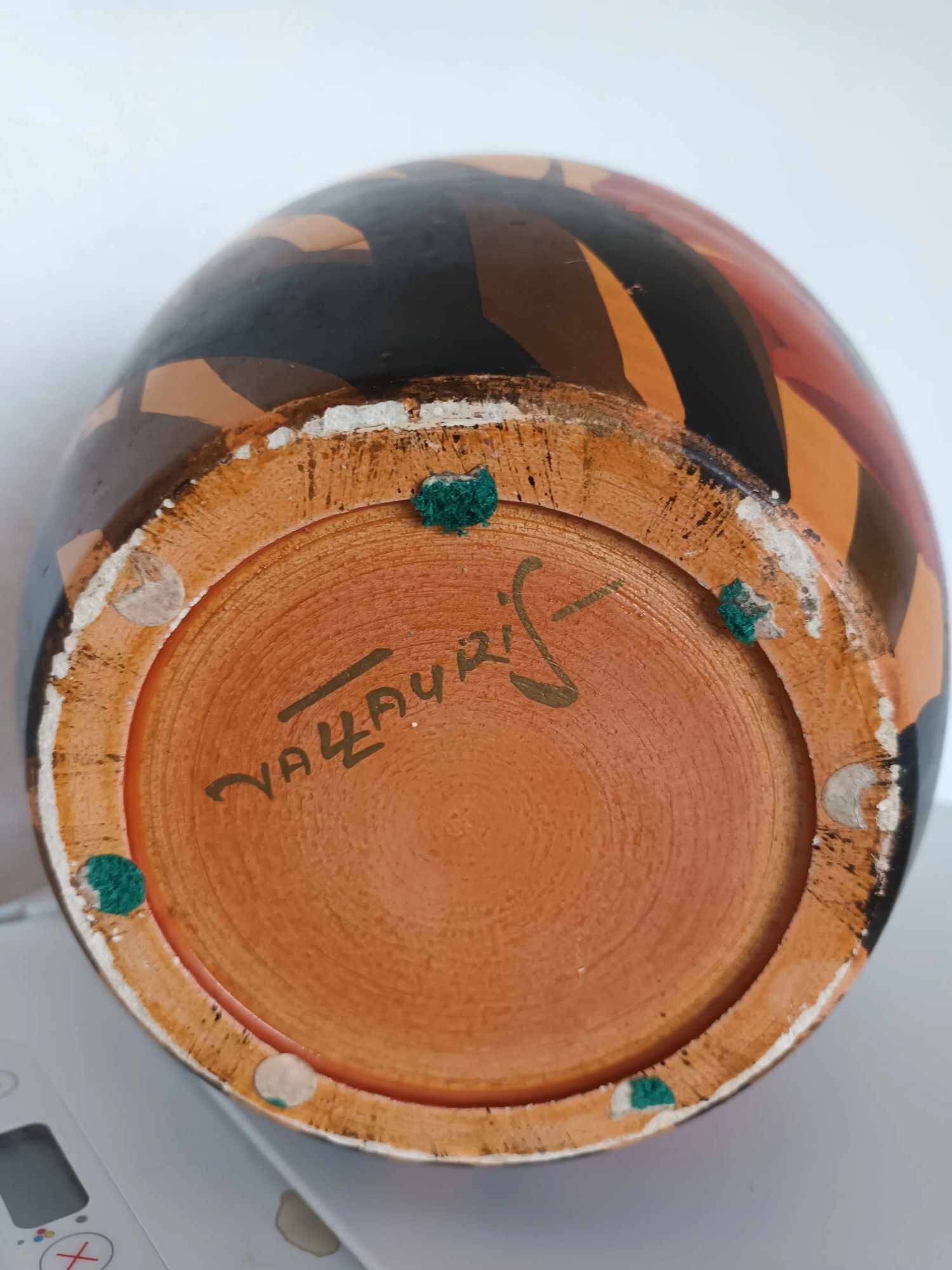 Vase G Giraud de Vallauris signed