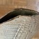 Large scarified brutalist vase in stoneware, La Borne, Francis Arrienon
