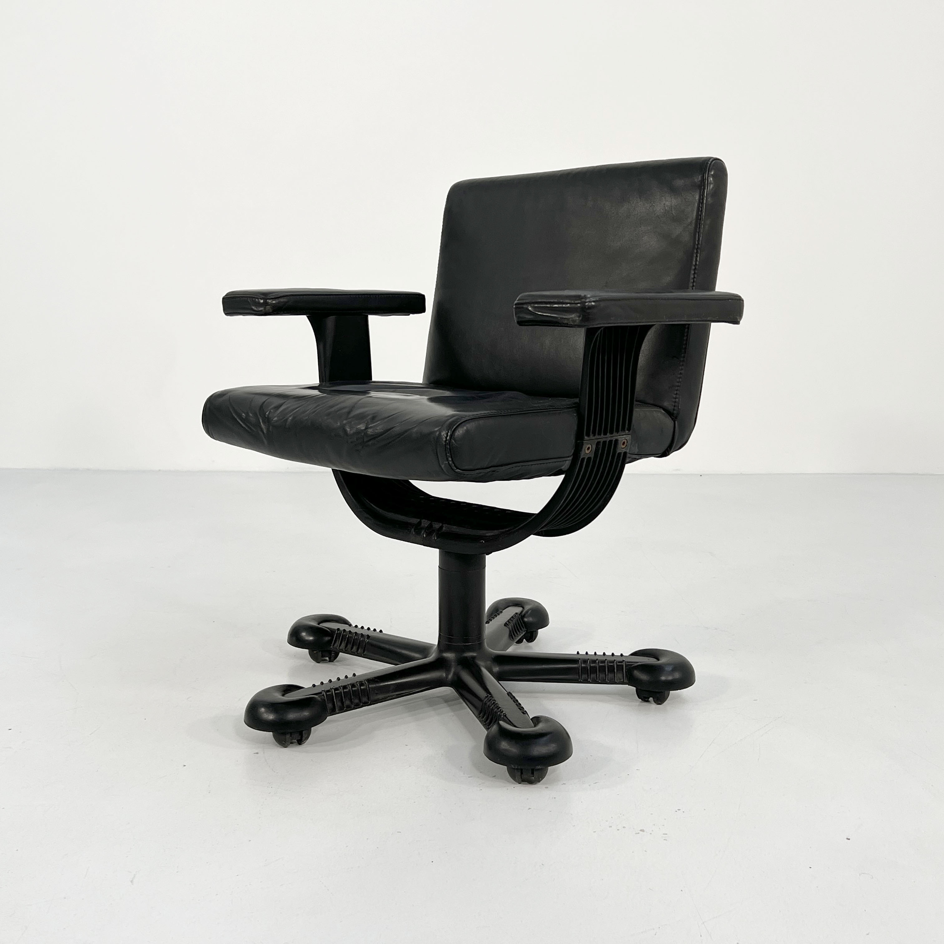 Swivel office chair "Mix" by Afra & Tobia Scarpa for Molteni, 1970