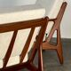Paire de fauteuils scandinaves,  Arne Vodder – Modèle n°6 – Teck – Danemark