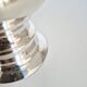 Antique silver candle holder.