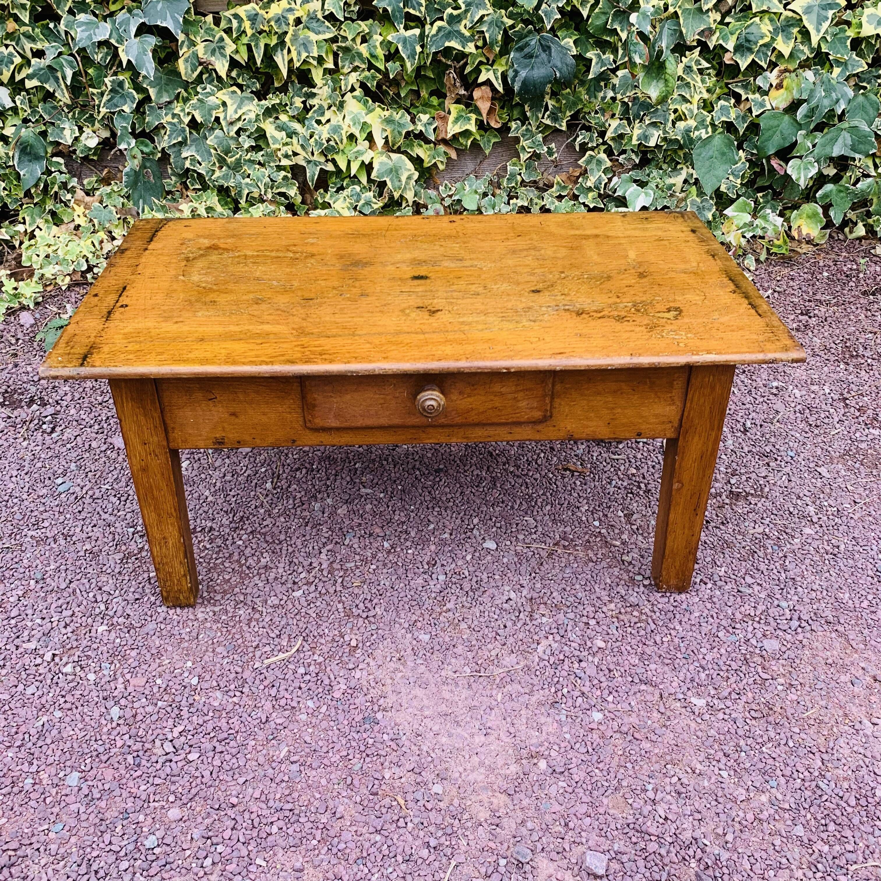Farmhouse coffee table