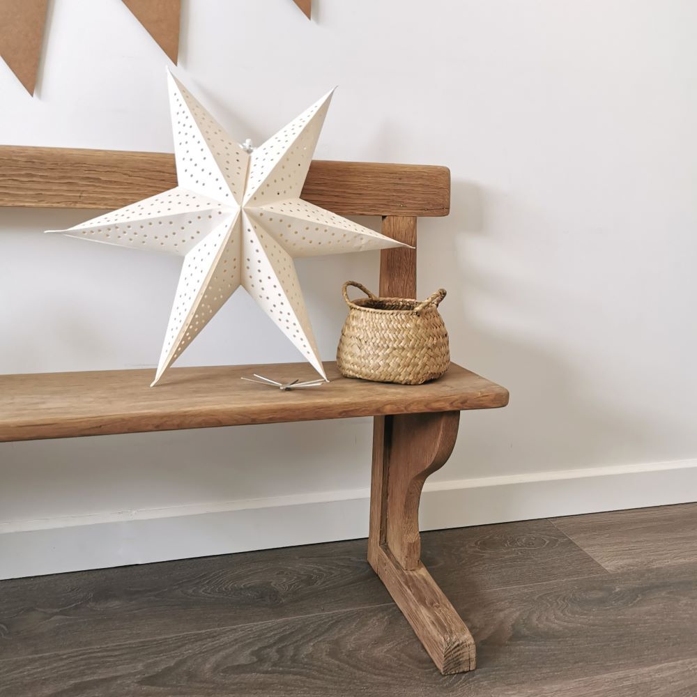 Old bench for children