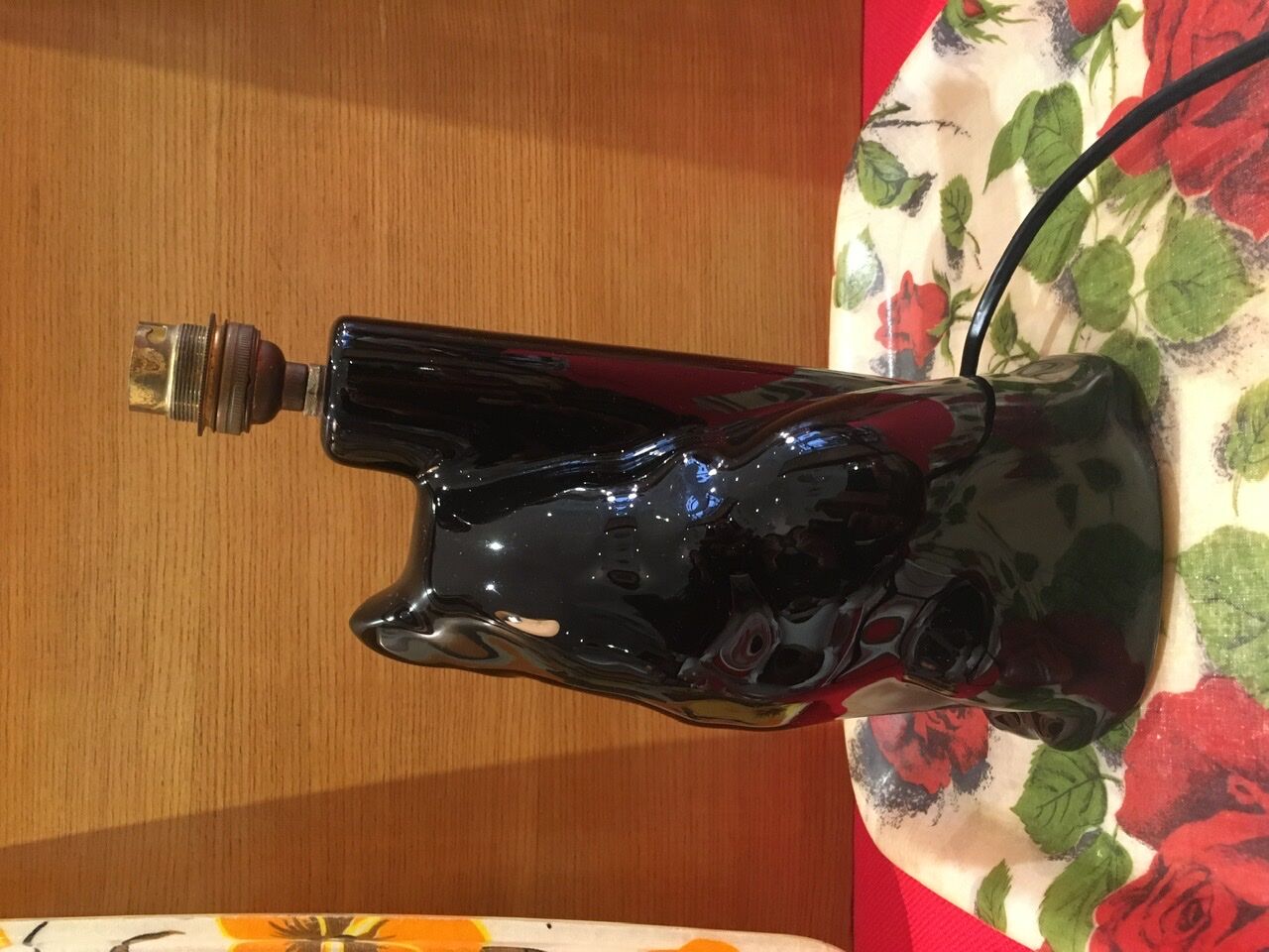 Cat lamp foot from the 80s