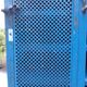 Vintage blue industrial cabinet, original condition, 1930s