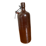Vintage stoneware and porcelain bottle