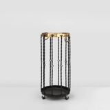 Stylish robust mid-century umbrella stand, France ca. 1950