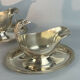 Pair of gooseneck sausages model Malmaison by Maison Christofle XXth