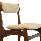 Set of 4 mid century teak chairs 'Nejede'