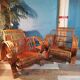 Fauteuils bambou Indochine 1940s