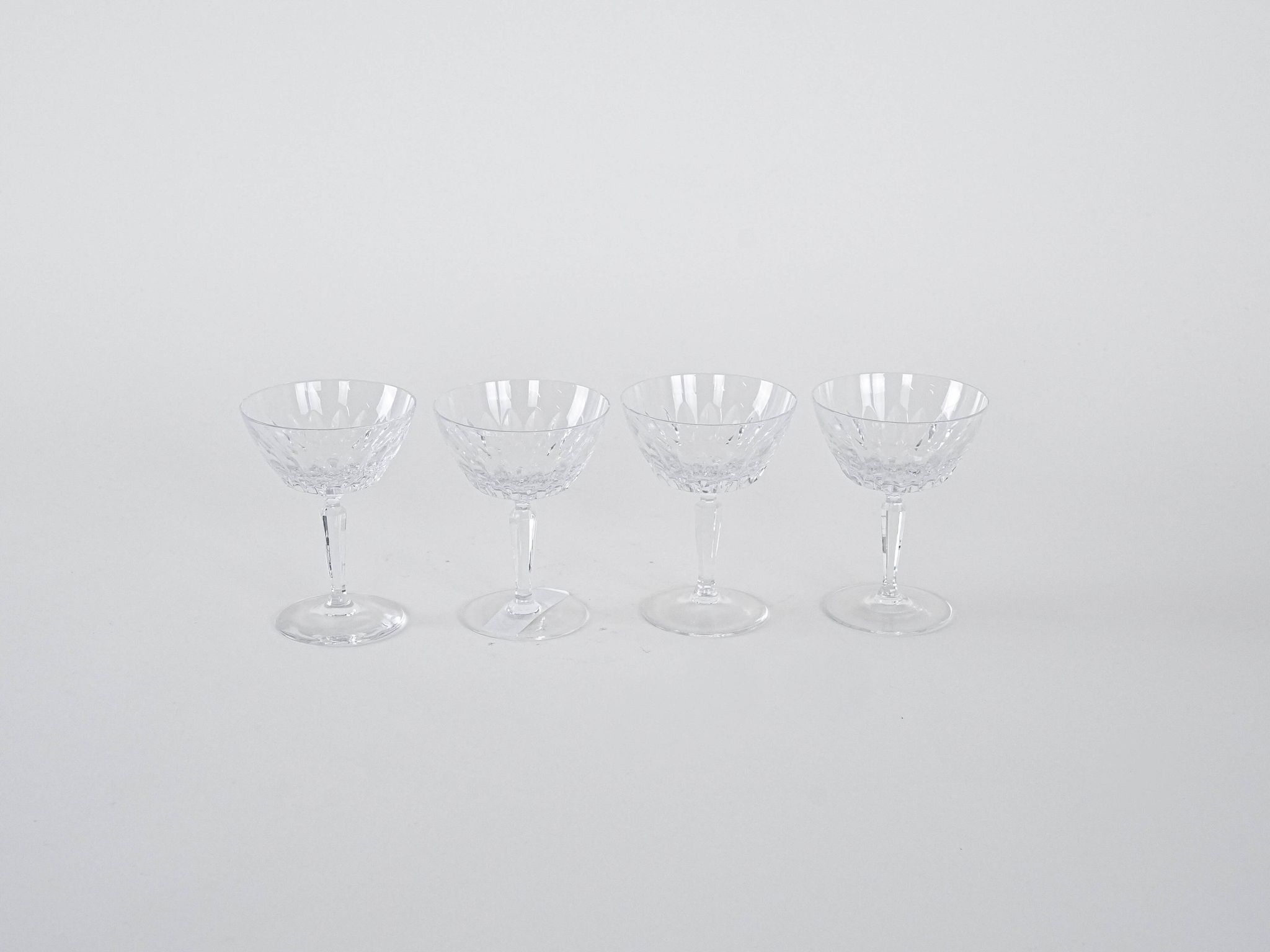 Set of four glasses, Danish design, 1970s, manufactured in Denmark