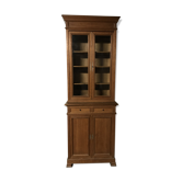 Buffet deux corps en chêne 1900