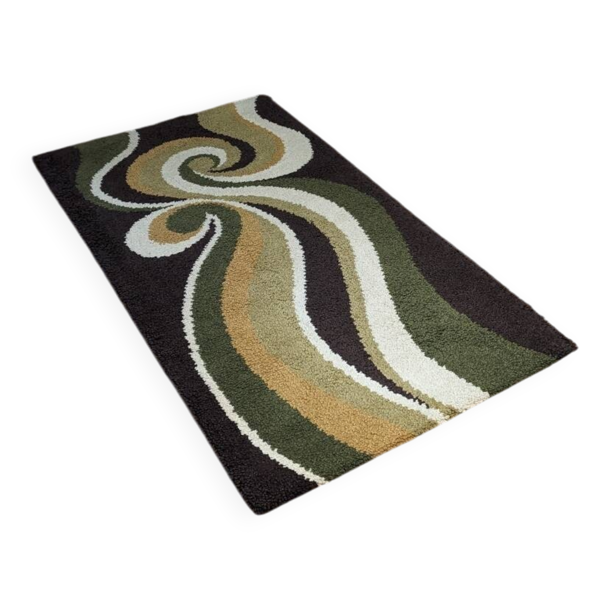 Space Age vintage rug