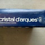 Lot of six glasses of champagne