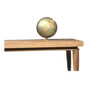 Table Extensible Art Déco en Chêne, France, 1980s