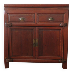 Cabinet ancien peint
