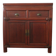 Antique painted 2 door cabinet with 2 drawers, 1910