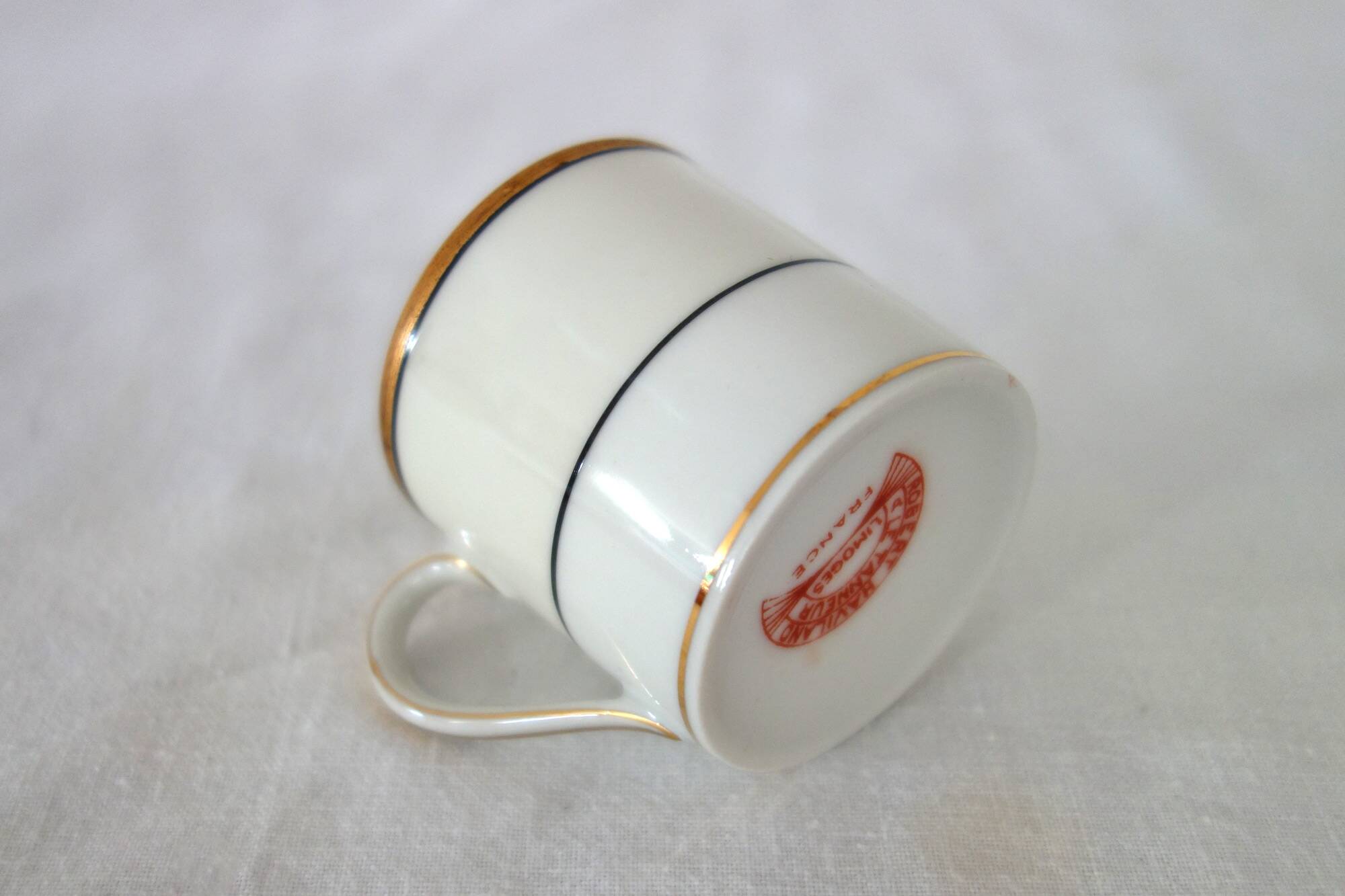 6 Robert Haviland Mocha Cups 1930s