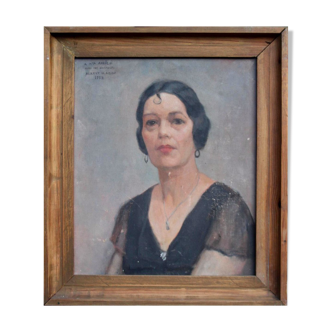 Portrait d'une dame corse madame Arrighi
