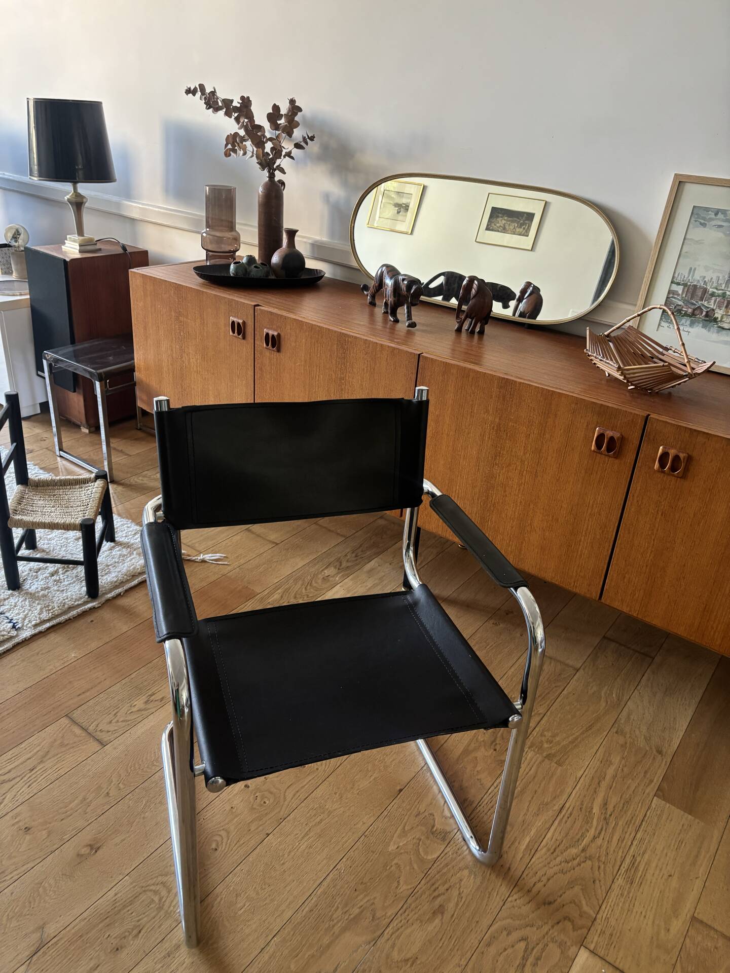 Bauhaus tubular armchair