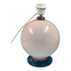 Pink sphere lamp stand