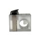 Space age clear lucite table lighter, Italy 1970s