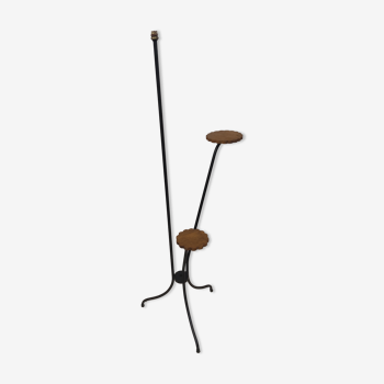 Vintage tripod floor lamp for plant holders