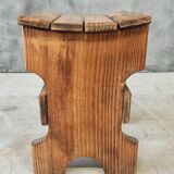 Vintage stool footstool plant table side table