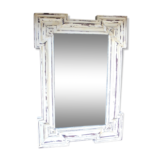 Old bevelled mirror