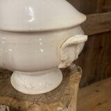 19th century Paris white porcelain tureen