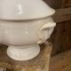 19th century Paris white porcelain tureen