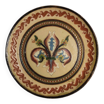 Montopoli Arno Majolica wall plate