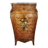 Louis XV style chiffonier in rosewood marquetry