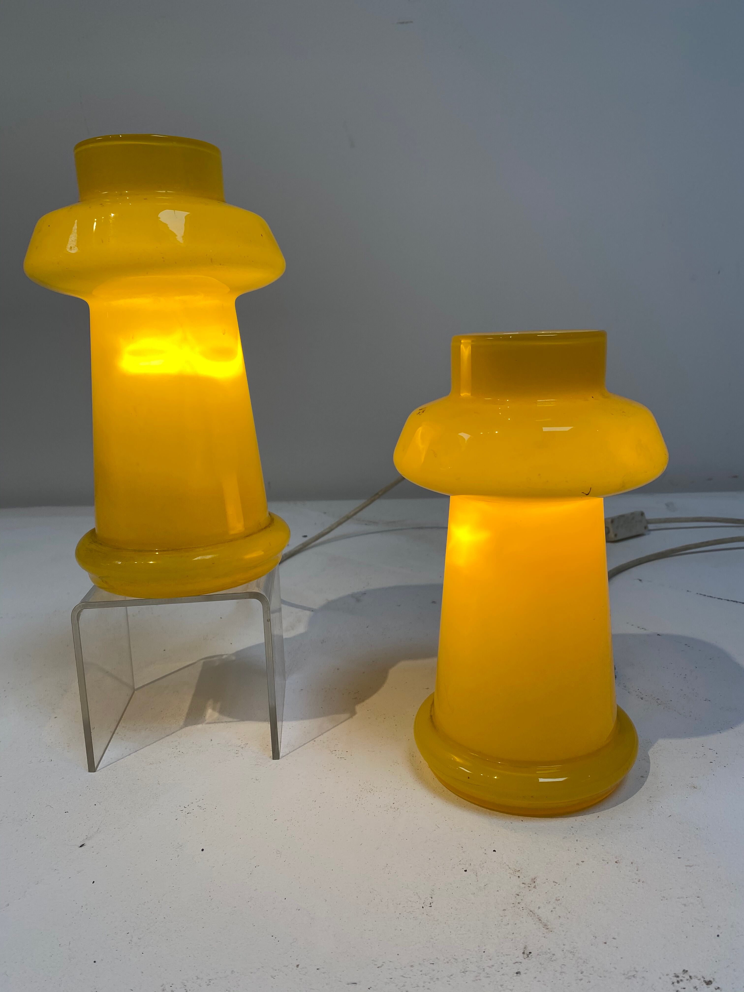 Pair of Italian lamps