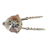 Old lemon silver metal press