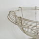 Vintage braided wire fruit basket