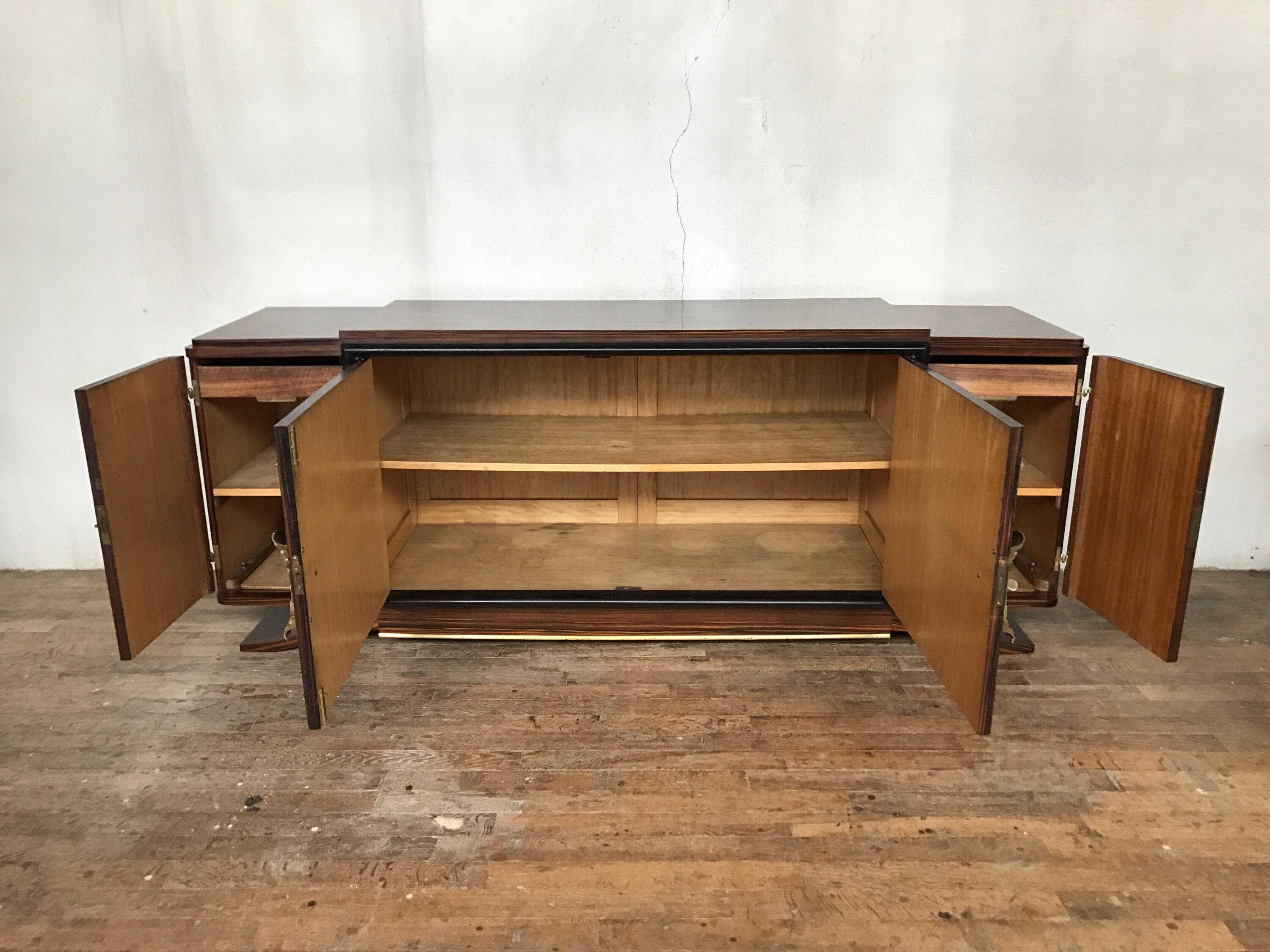 Macassar ebony sideboard 1930s period art deco