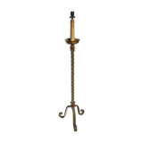 Wrought iron floor lamp from the 40s