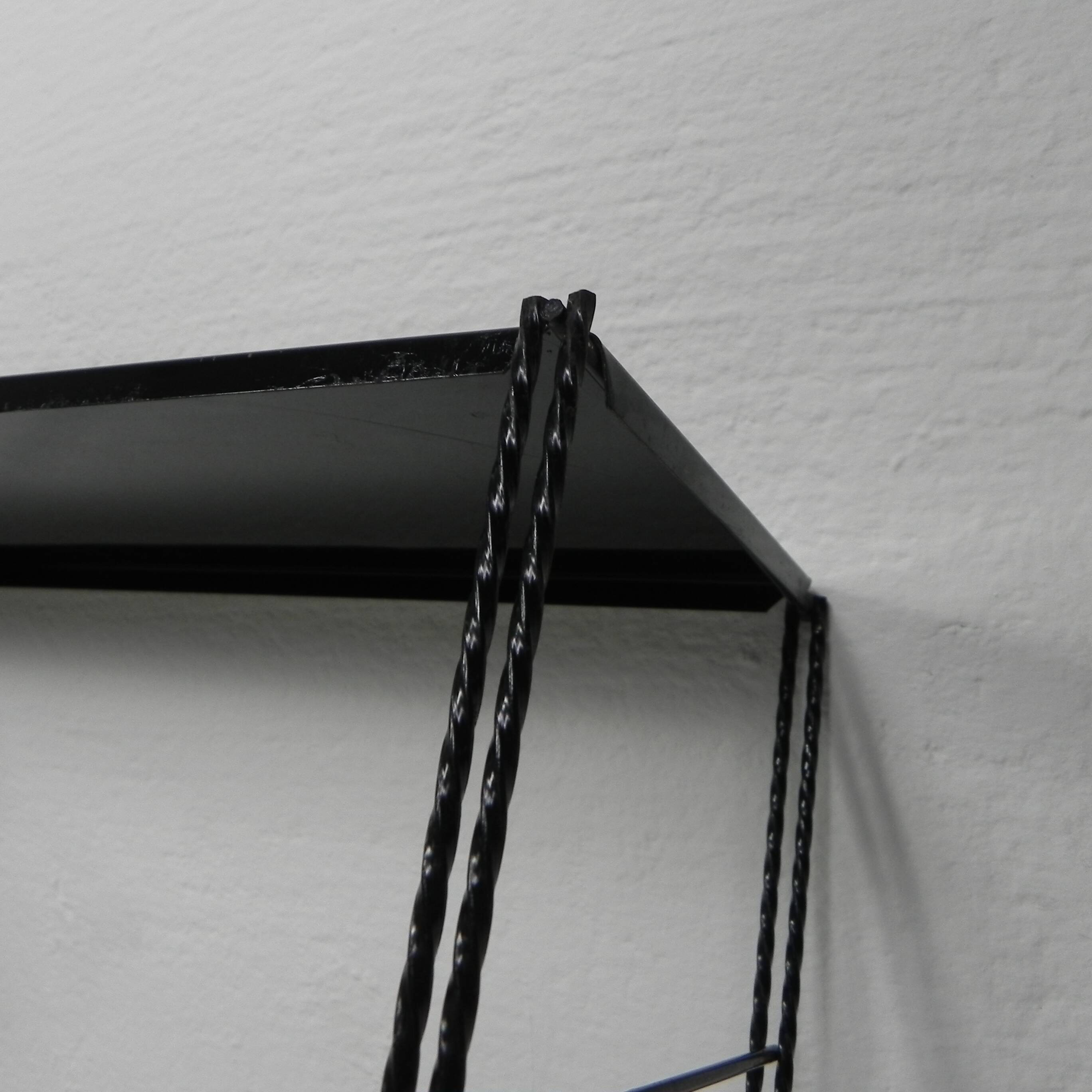 Vintage modular wall rack, wall unit, 1960s