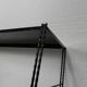 Vintage modular wall rack, wall unit, 1960s