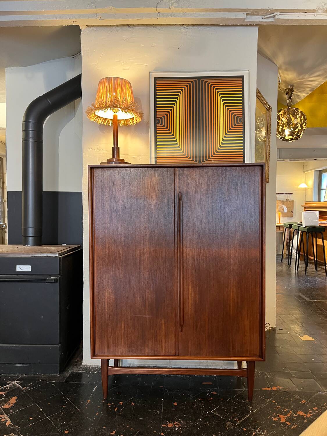 Scandinavian 2-door sideboard 1950