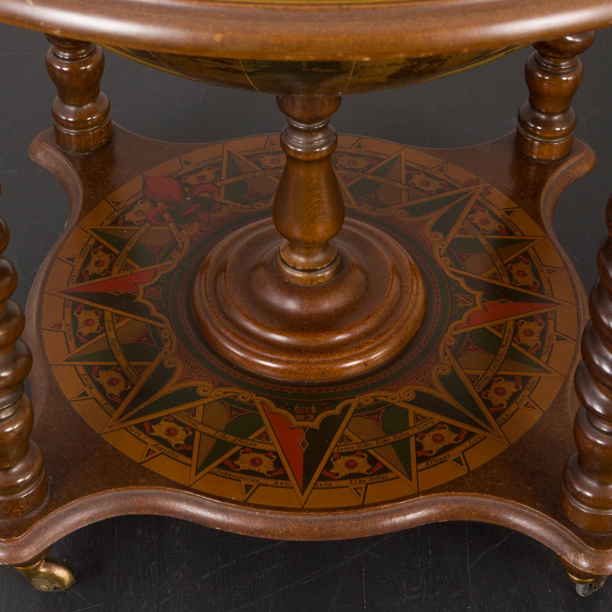 Large Mid-century globe bar cabinet, Italy 1960s