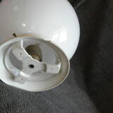 Glass globe ceiling light