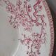 Plat creux terre de fer Gien