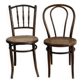 Paire de chaises bistrot