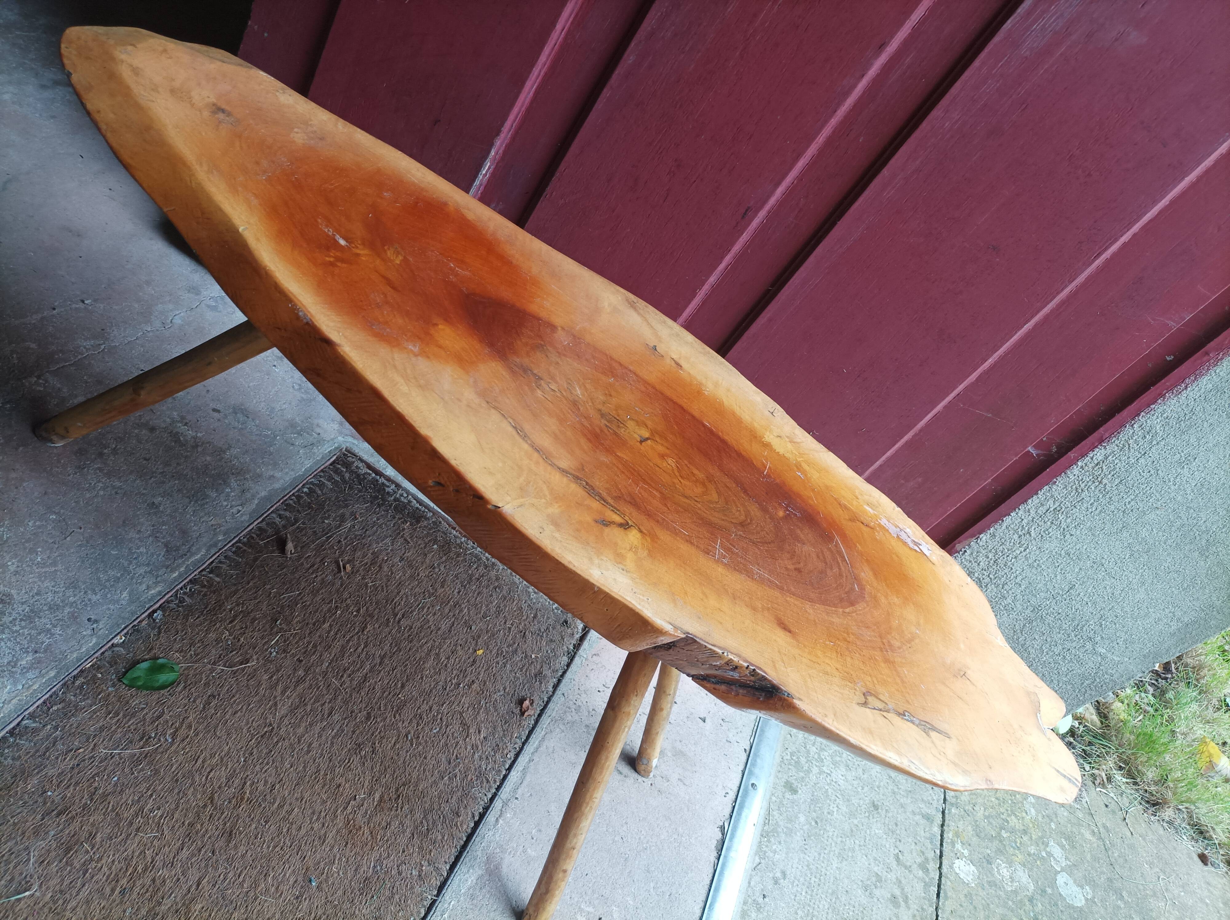 Brutalist tripod side table