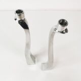 Postmodern "Nessy" candlesticks, Escapade Paris, France, 1980s.