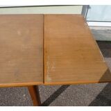 Vintage wooden bistro table 1950/1960