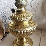 Lampe pétrole orientale laiton brûleur matador