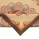 Handmade European Vintage Aubusson Kilim 308 cm x 356 cm